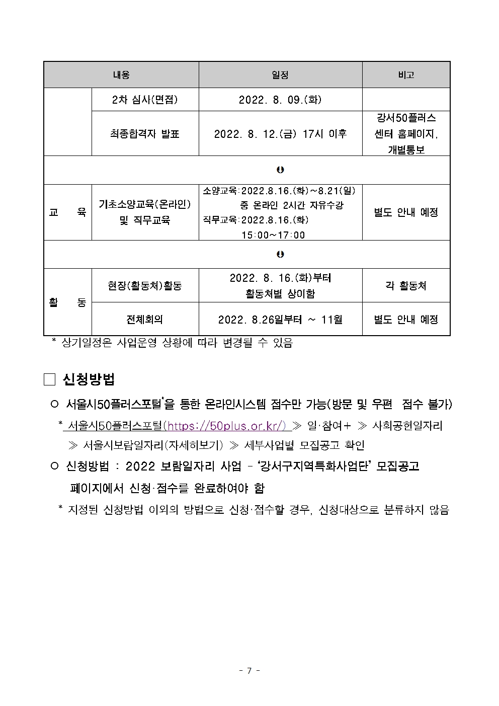 공고문+2022년+보람일자리사업+'지역특화사업단'+추가모집++7.20007.jpg