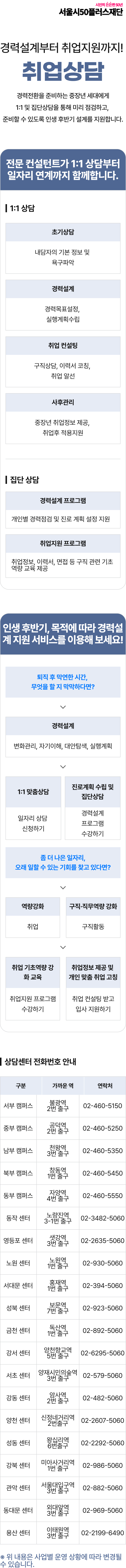 인재가 필요한 기업과 준비된 인재 중장년을 연결합니다.